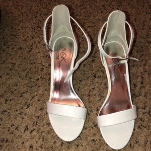 White heels